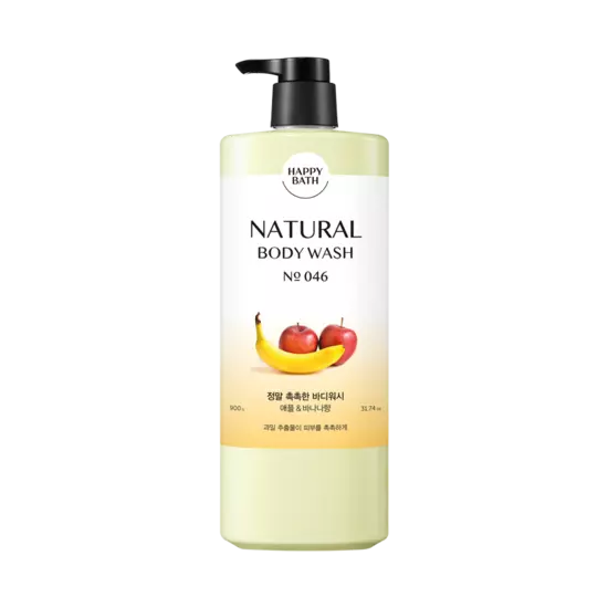 HAPPY BATH Natural Body Wash 900g (2 scents)