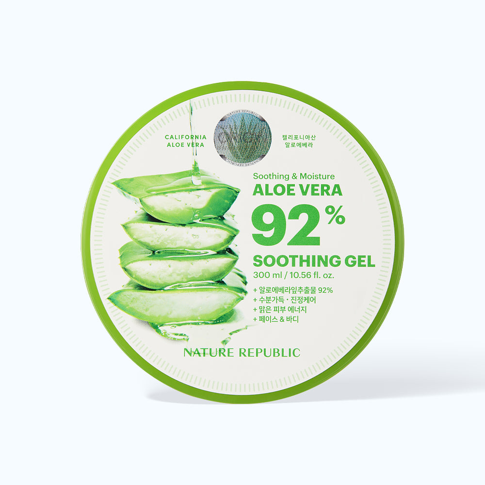 NATURE REPUBLIC Soothing and moisture aloe vera 92% soothing gel 300ml
