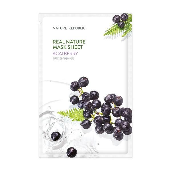 NATURE REPUBLIC Real nature mask sheet (6 types)