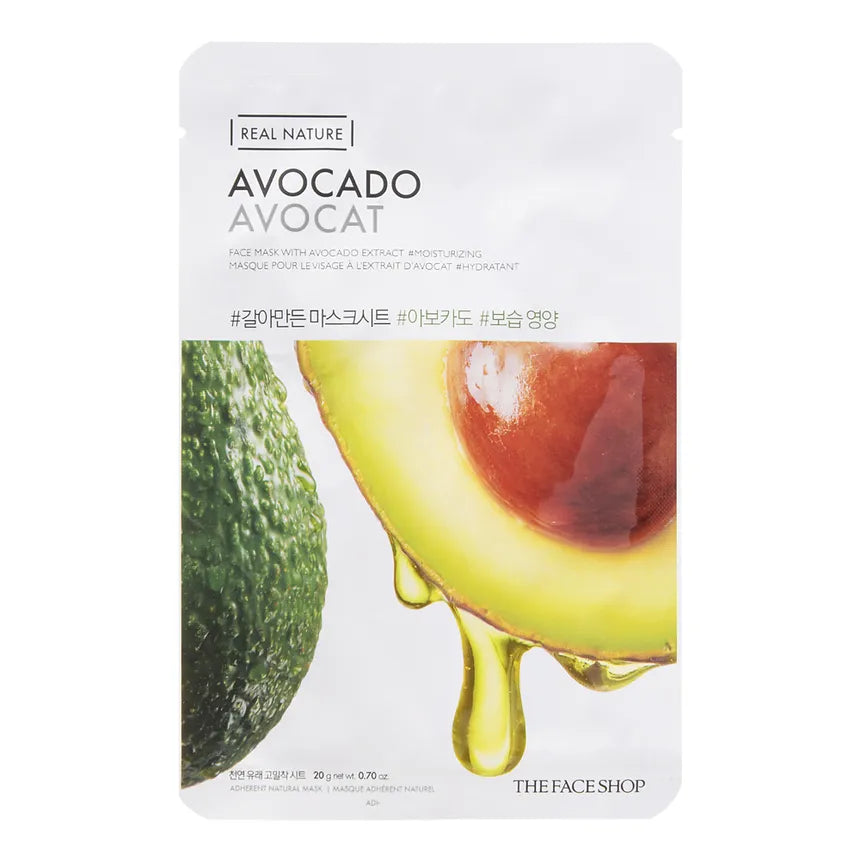 THE FACE SHOP Real Nature Mask Sheet (8 Types)