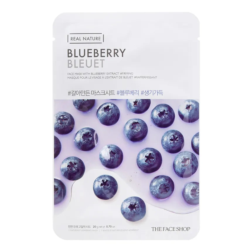 THE FACE SHOP Real Nature Mask Sheet (8 Types)