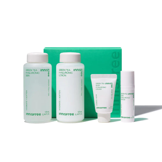 INNISFREE Green Tea Hyaluronic Skin Care Set
