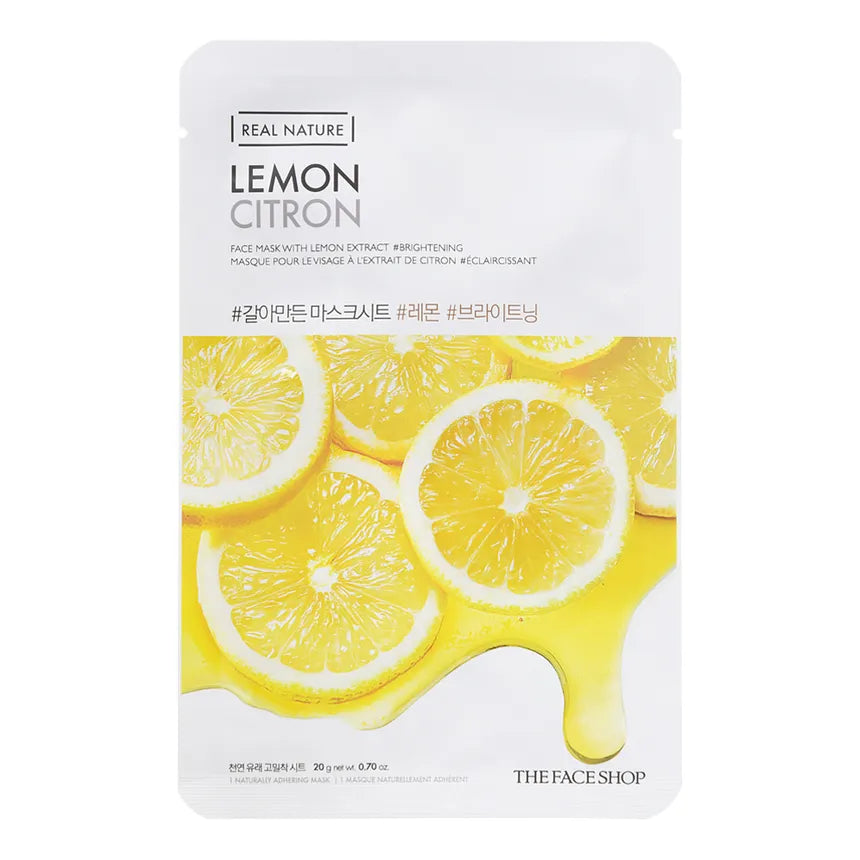 THE FACE SHOP Real Nature Mask Sheet (8 Types)