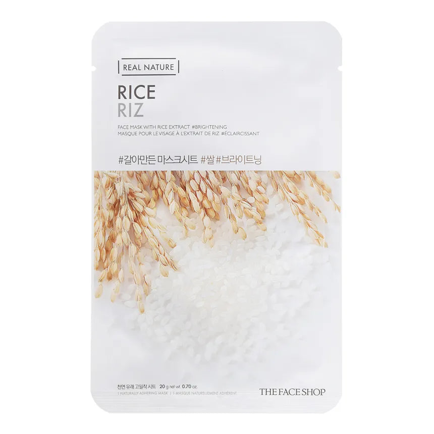 THE FACE SHOP Real Nature Mask Sheet (8 Types)