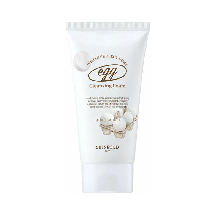 SKINFOOD Egg White Perfect Pore Cleansing Foam (150ML)
