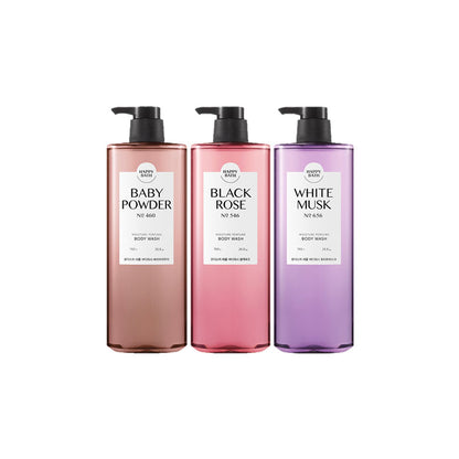 HAPPY BATH Moisture Perfume Body Wash 760g (3 scents available)