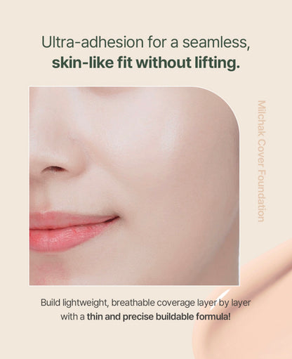 GIVERNY Milchak Cover Foundation 30ml 7 Shades