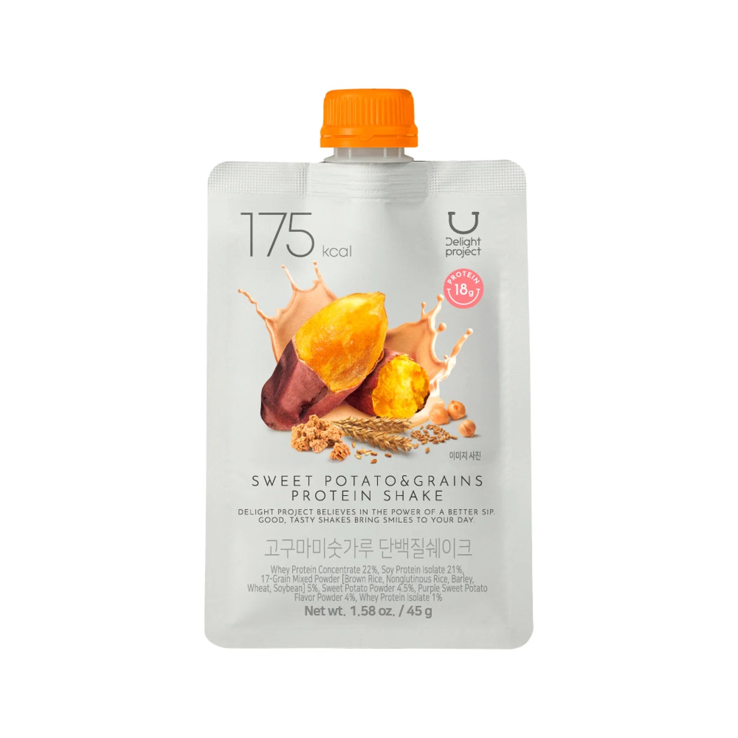 DELIGHT PROJECT Protein Shake 45g Sweet Potato & Grains