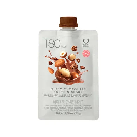 DELIGHT PROJECT Protein Shake 45g Nutty Chocolate