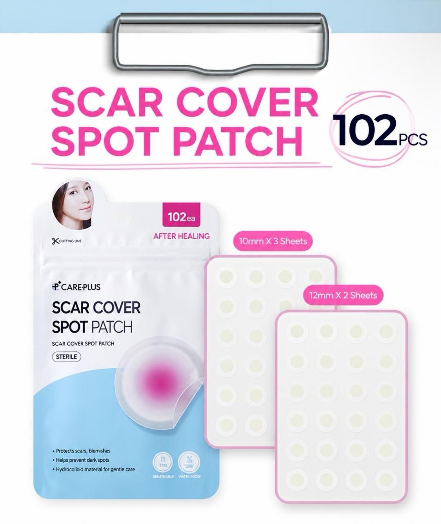 CAREPLUS Scar Cover Spot Patch