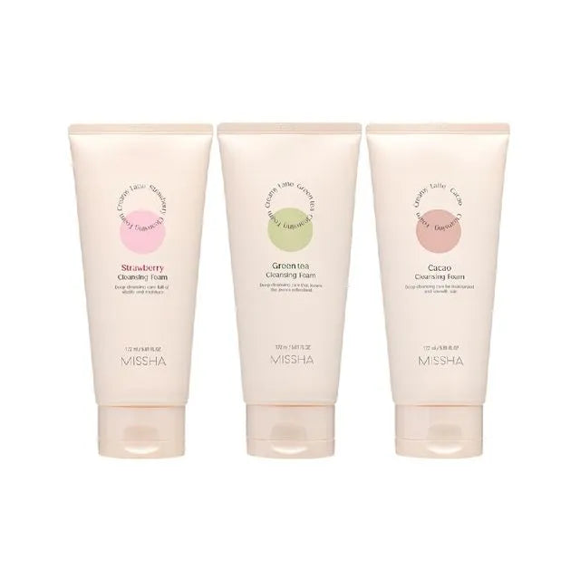 MISSHA Creamy Latte Cleansing Foam 172ML (3 Types)