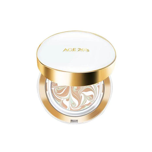 AGE 20'S Signature Essence Cover Pact Long Stay SPF 50+ PA+++ (2 COLORS)( PACT CASE + 2 REFILL)