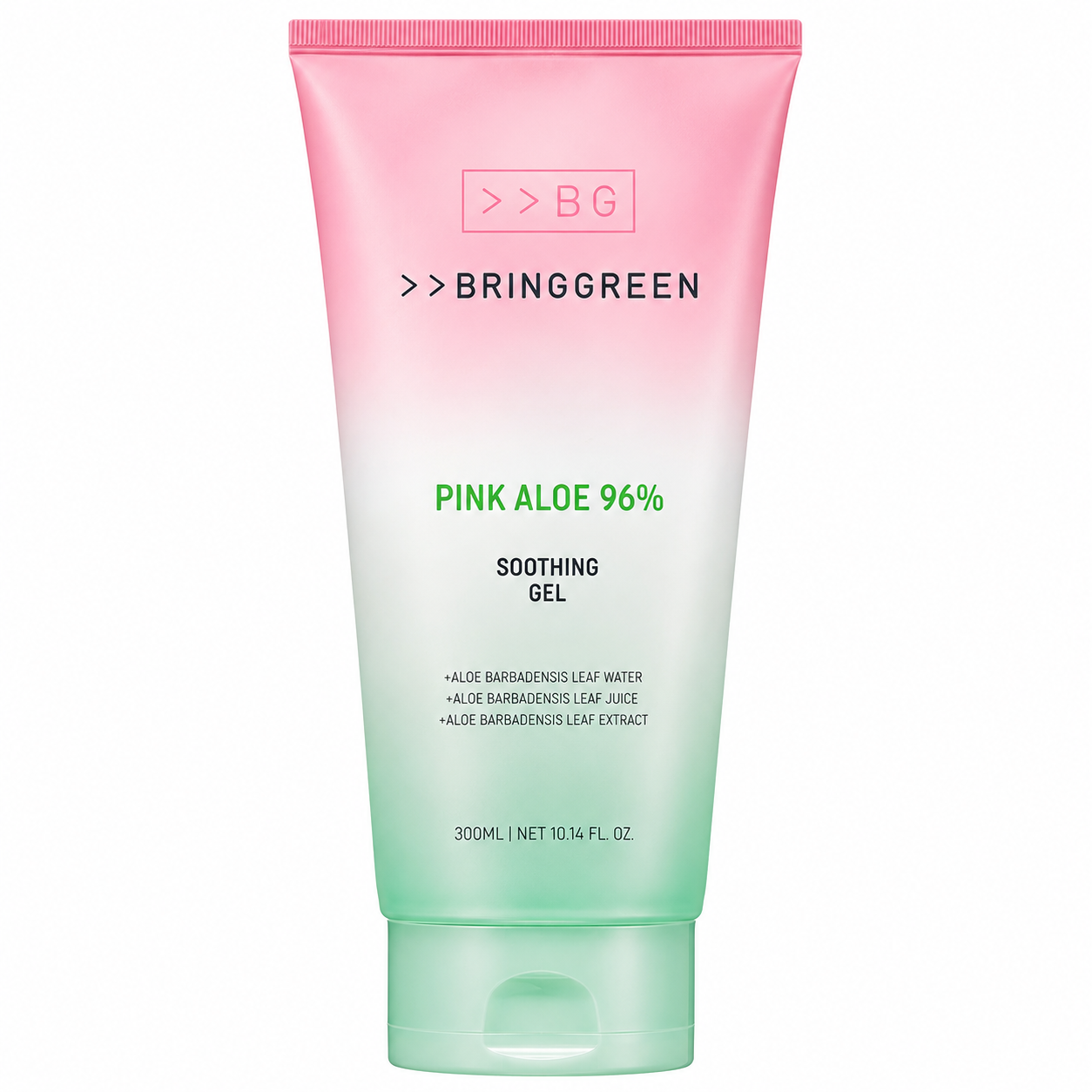 BRING GREEN Pink Aloe 96% Soothing Gel 300ml