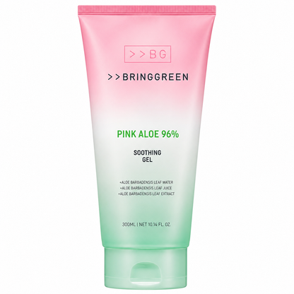BRING GREEN Pink Aloe 96% Soothing Gel 300ml