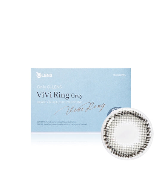 OLENS ViVi Ring Gray 0.00 (1Month,2 lenses/box)