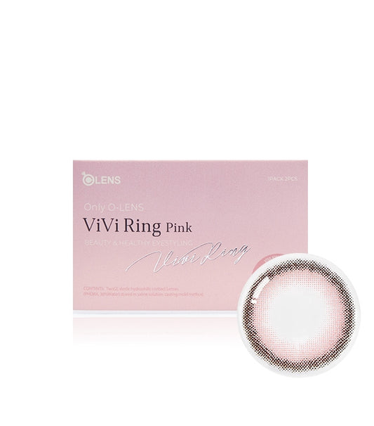 OLENS ViVi Ring Pink 0.00 (1Month,2 lenses/box)