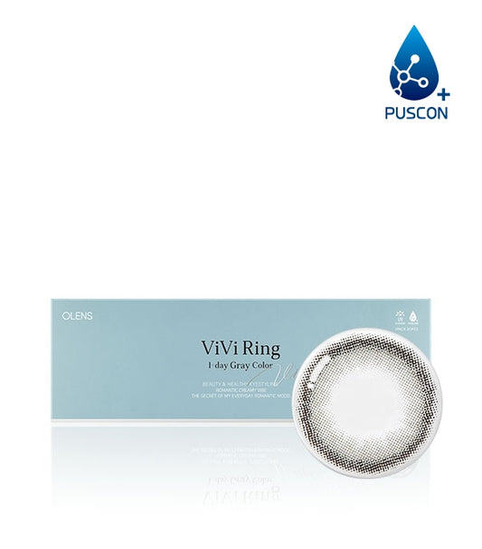 OLENS ViVi Ring 1Day Gray - 0.00 (1Day,20 lenses/box)