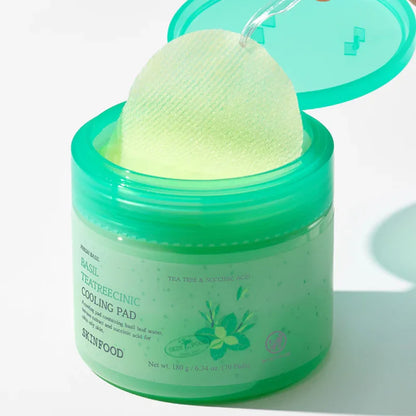 SKINFOOD Basil Teatree Cinic Cooling Pad 70P