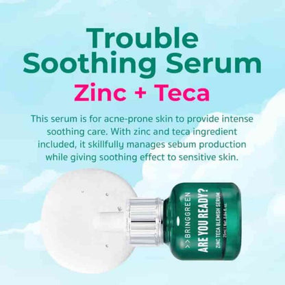 BRING GREEN Zinc Teca Blemish Serum 25ml