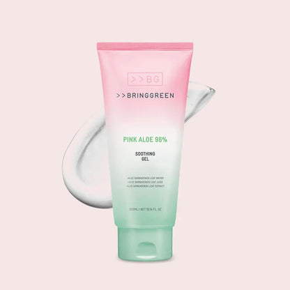 BRING GREEN Pink Aloe 96% Soothing Gel 300ml