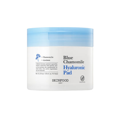 SKINFOOD Blue Chamomile Hyaluronic Pad 70P