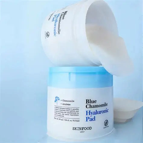 SKINFOOD Blue Chamomile Hyaluronic Pad 70P