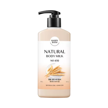 HAPPY BATH Natural Body MILK 400g (2 scents)