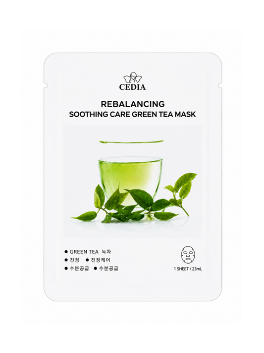 CEDIA Rebalancing Soothing Care Green Tea Mask