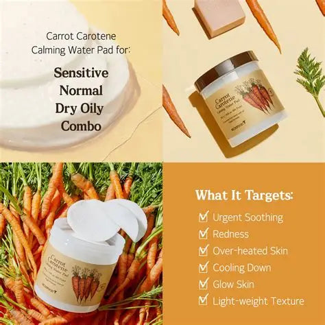 SKINFOOD Carrot Carotene Calming Water Pad 60P