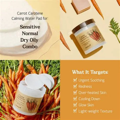 SKINFOOD Carrot Carotene Calming Water Pad 60P