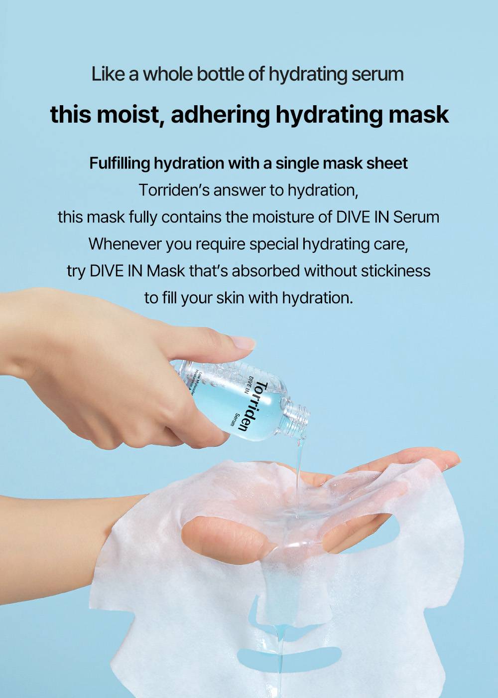 TORRIDEN DIVE-IN Low Molecular Hyaluronic Acid Mask Pack