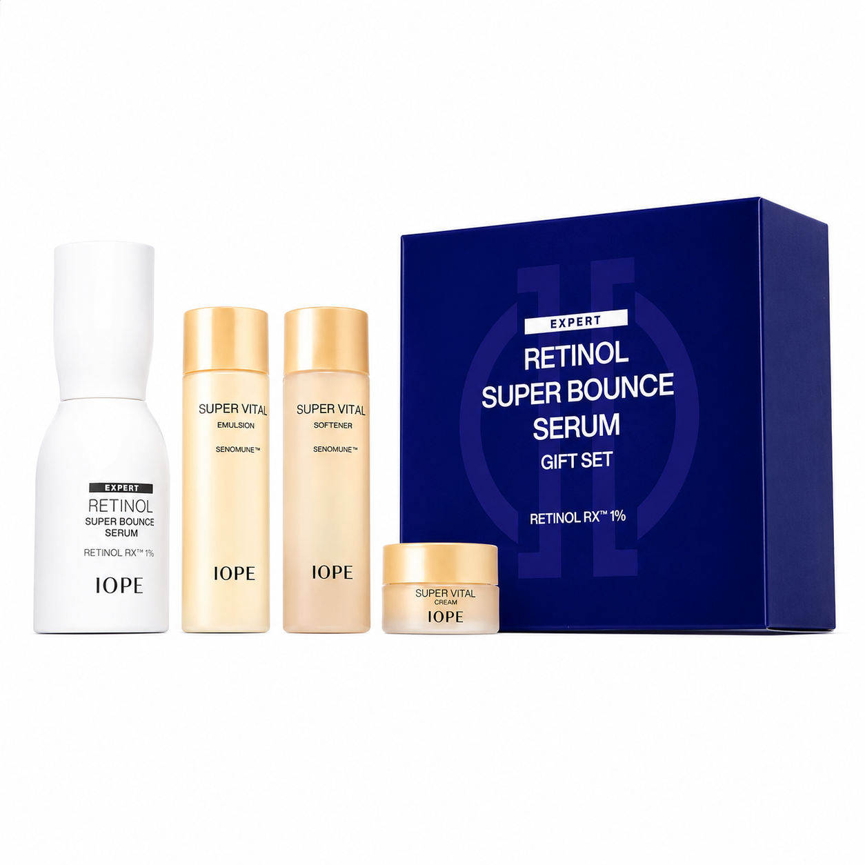 IOPE Expert Retinol RX™ 1% Super Bounce Serum 50ml Special Gift Set