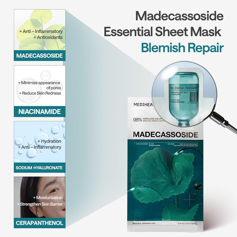 MEDIHEAL Madecassoside mask pack