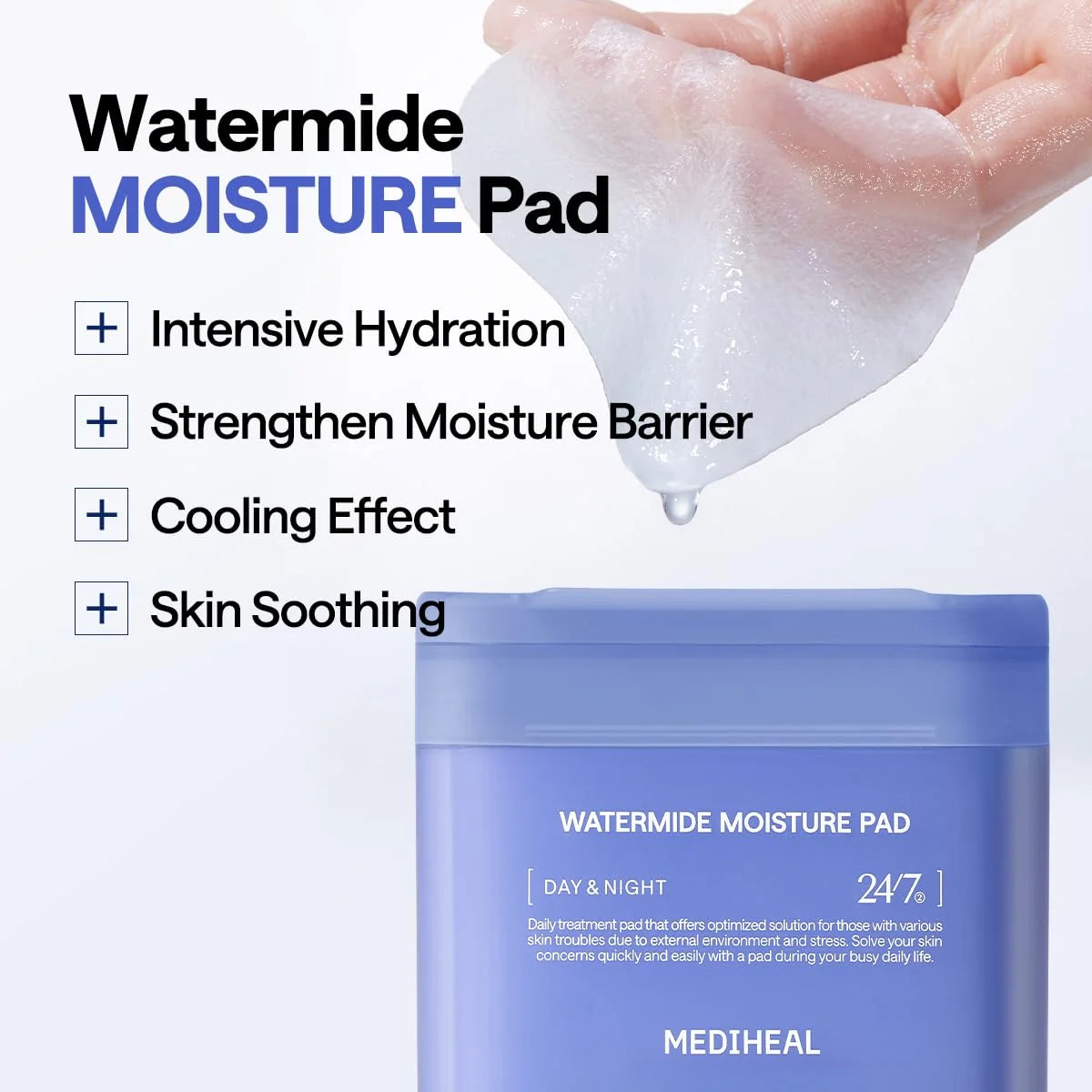 MEDIHEAL Watermide Moisture Pad 100P
