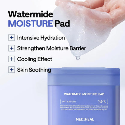 MEDIHEAL Watermide Moisture Pad 100P