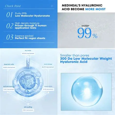 MEDIHEAL Hyaluronate Watermide Esstenial Mask