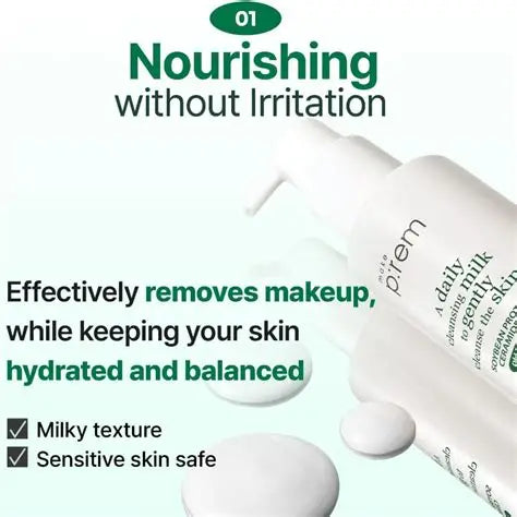 MAKE PREM Safe Me Relief Moisture Cleansing Milk 200ml