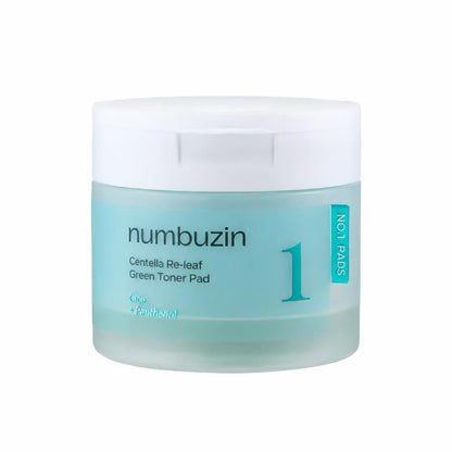 NUMBUZIN No.1 Centella Re-leaf Green Toner Pad 70P