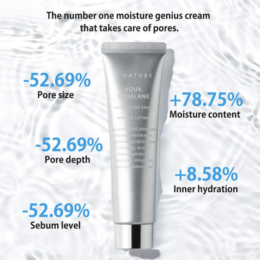 S NATURE Aqua Squalane Moisturizing Cream 80ml