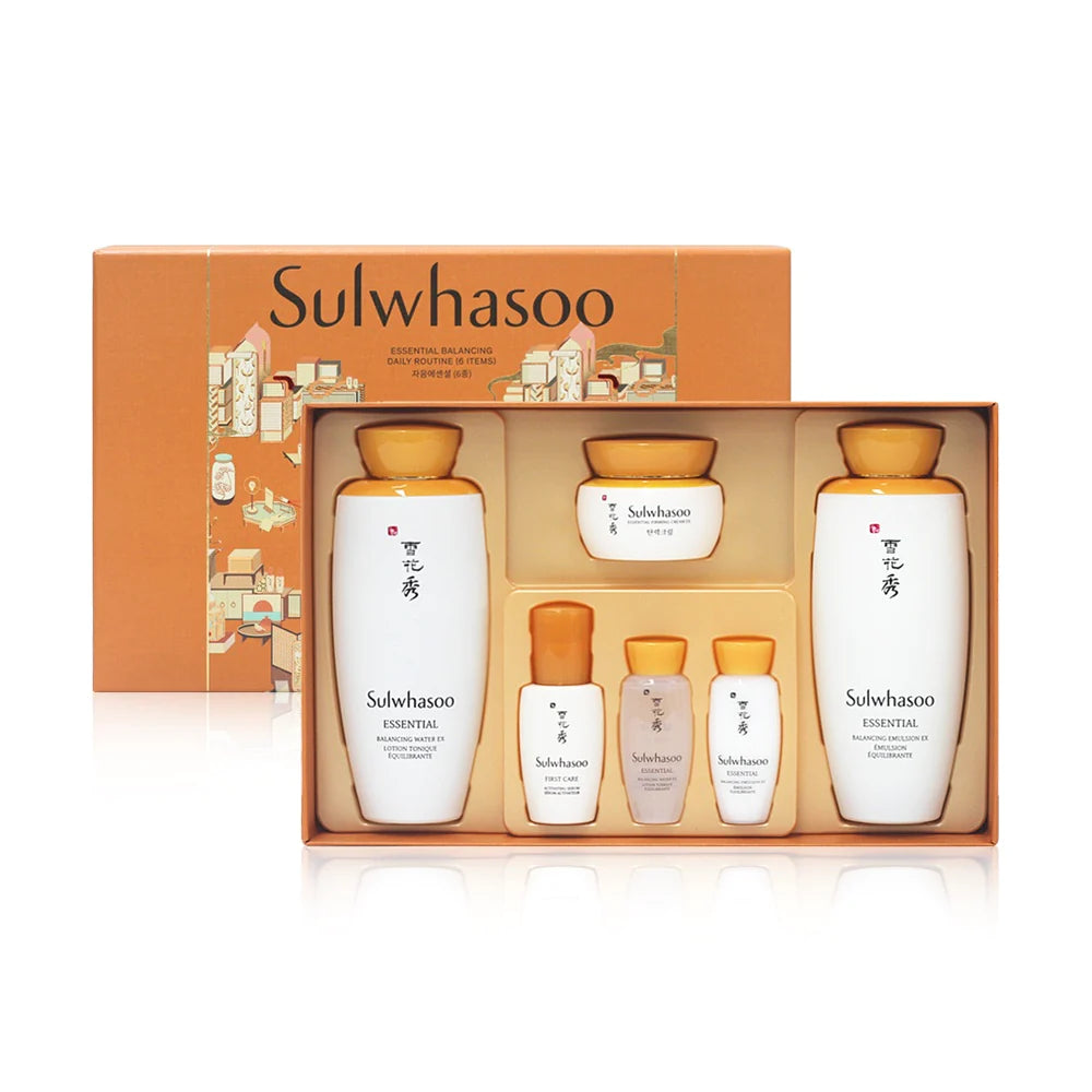 SULWHASOO Essential Balancing Daily Routine Set (6 items)