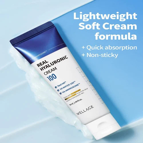 WELLAGE Real Hyaluronic 100 Cream 80ml